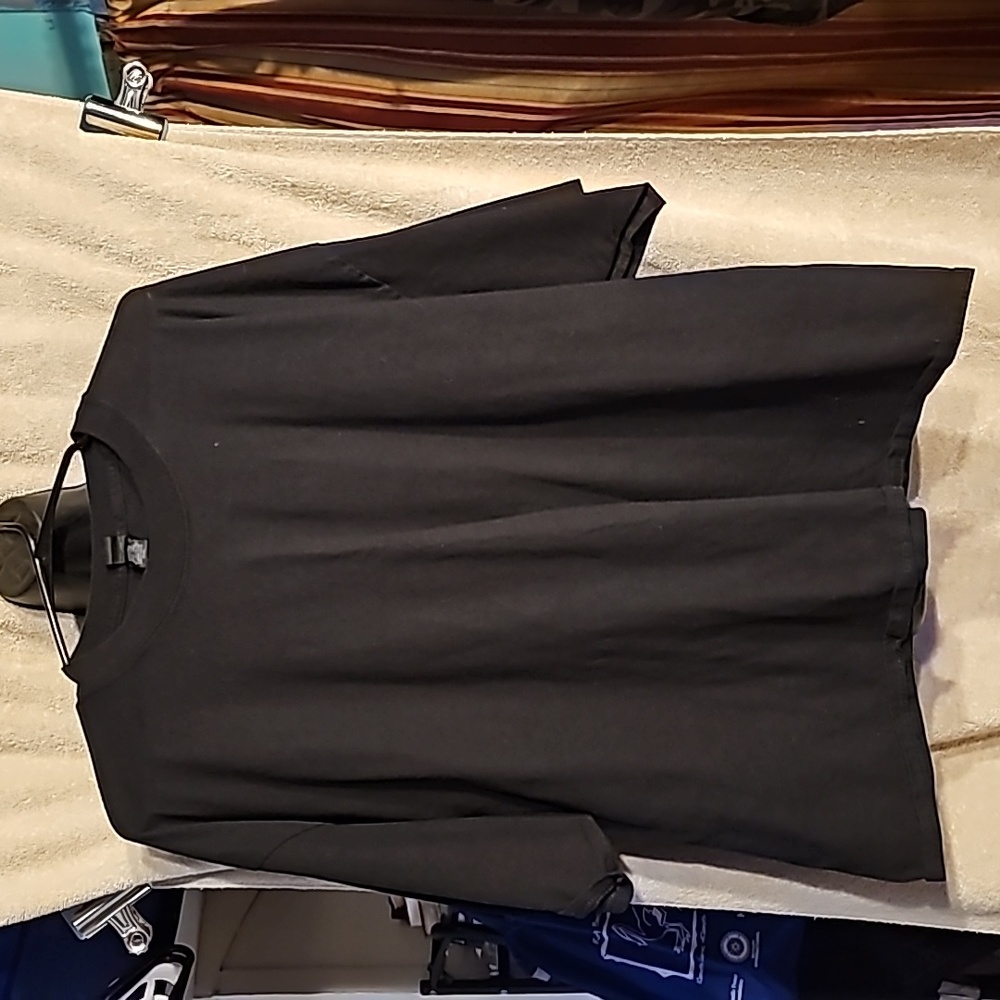 Hanes BEEFY dark blue tshirt 2xlt